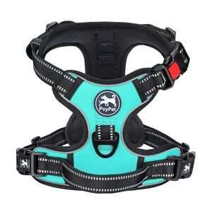 PoyPet No Pull Dog Adjustable Vest Soft Padded Reflective Harness Size S